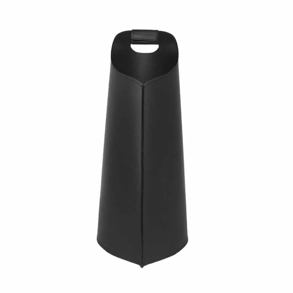 Indoor Pellethaltekorb Leder 15 Kg Sapel Design Viadurini