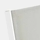 Garten Chaiselongue mit Rädern und liegender Rückenlehne, 4 Stück - Babilonia Viadurini