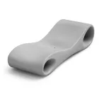 Garten-Chaiselongue aus farbigem Polyethylen Made in Italy - Flores Viadurini