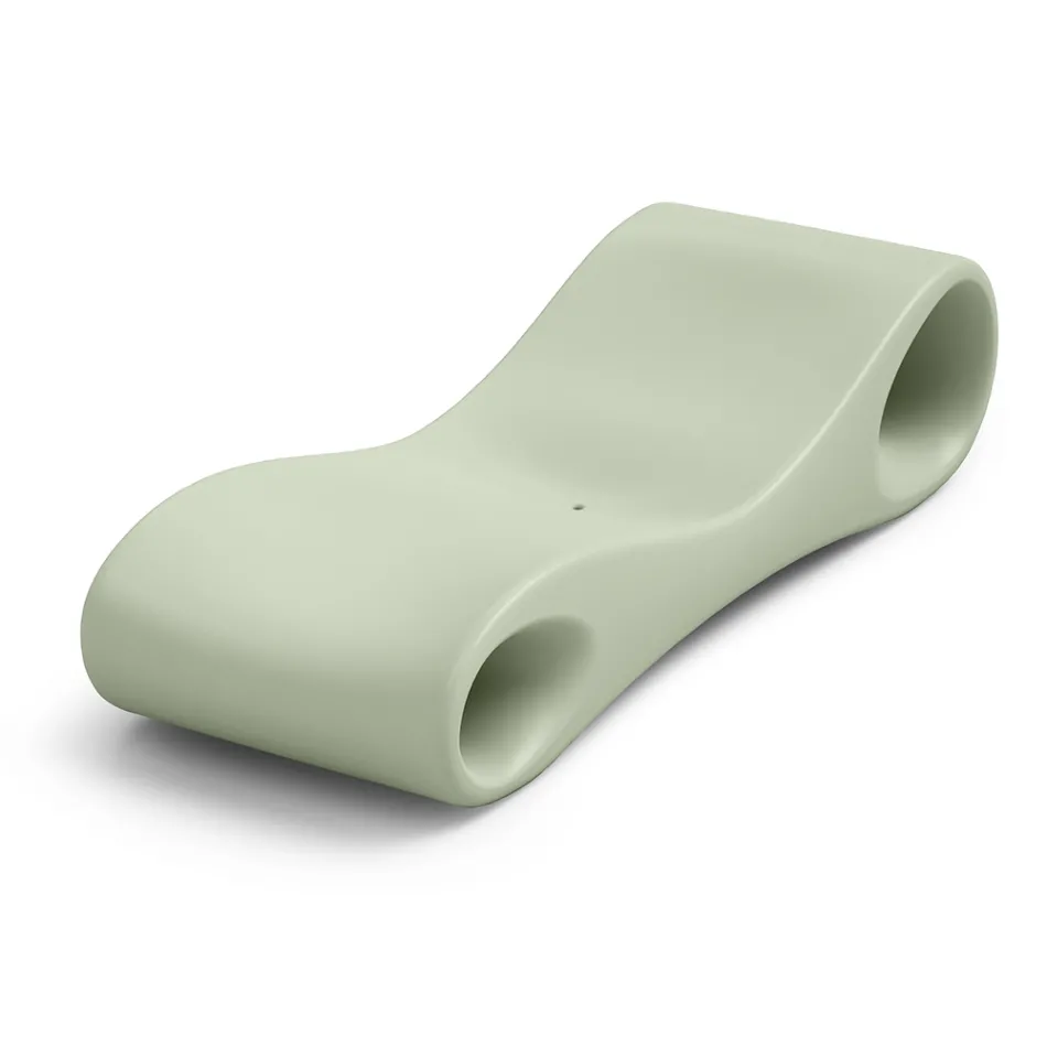 Garten-Chaiselongue aus farbigem Polyethylen Made in Italy - Flores Viadurini