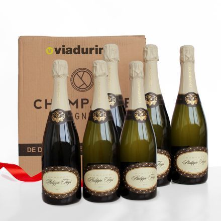 Champagner-Cuvée exklusiv für Viadurini 6er-Packung „Champagne de Vignerons“ Viadurini