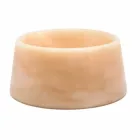 Moderner Hunde- und Katzennapf aus rosa Portugal oder grünem Guatemala-Marmor - Catt Viadurini