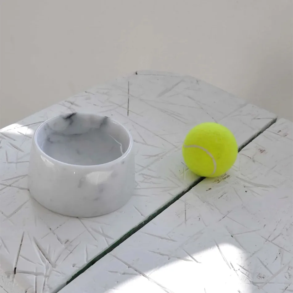 Marmornapf für Hund/Katze Made in Italy - Komi Viadurini