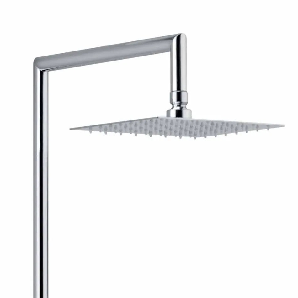 Luxus-Duschsäule in Messing-Chrom-Finish Made in Italy - Gallo Viadurini
