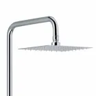 Einhebel-Duschsäule in Messing-Chrom-Finish Made in Italy - Padula Viadurini