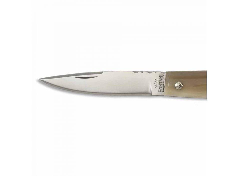 Kalabresisches handgefertigtes Messer mit Frühlingsöffnung Made in Italy - Kalabrien Viadurini