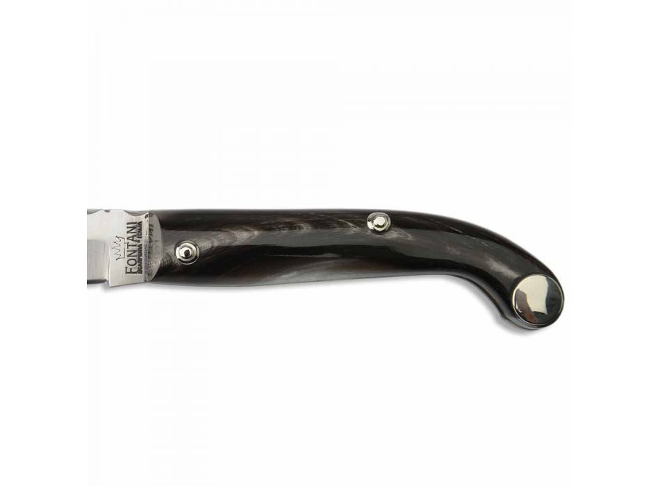 Florentiner Messer mit Horn- oder Holzgriff Made in Italy - Fiora Viadurini