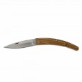 Gobbo Artisan Knife gebogener Griff aus Horn oder Holz Made in Italy - Gobbo