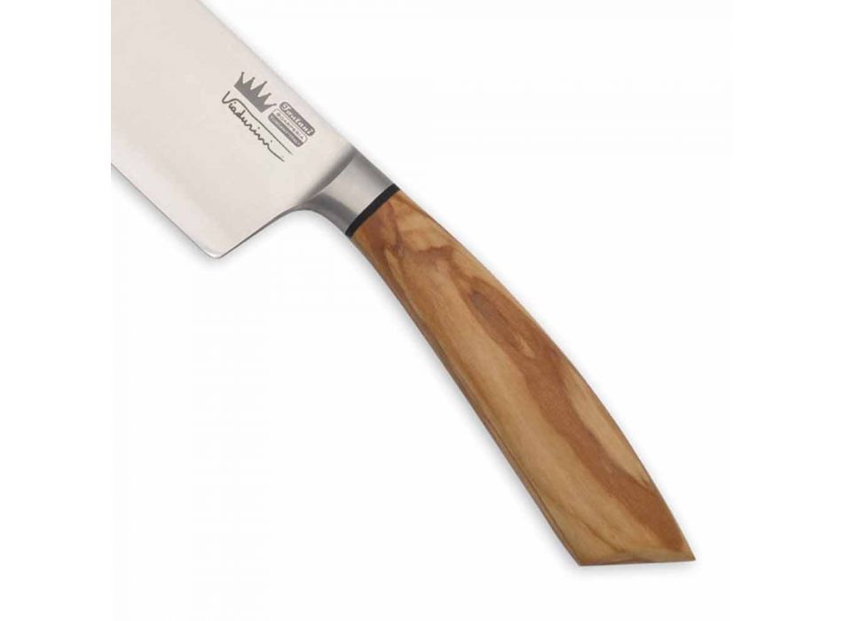Usuba Messer mit 16 cm Stahlklinge Handgefertigt Made in Italy - Dedolo Viadurini