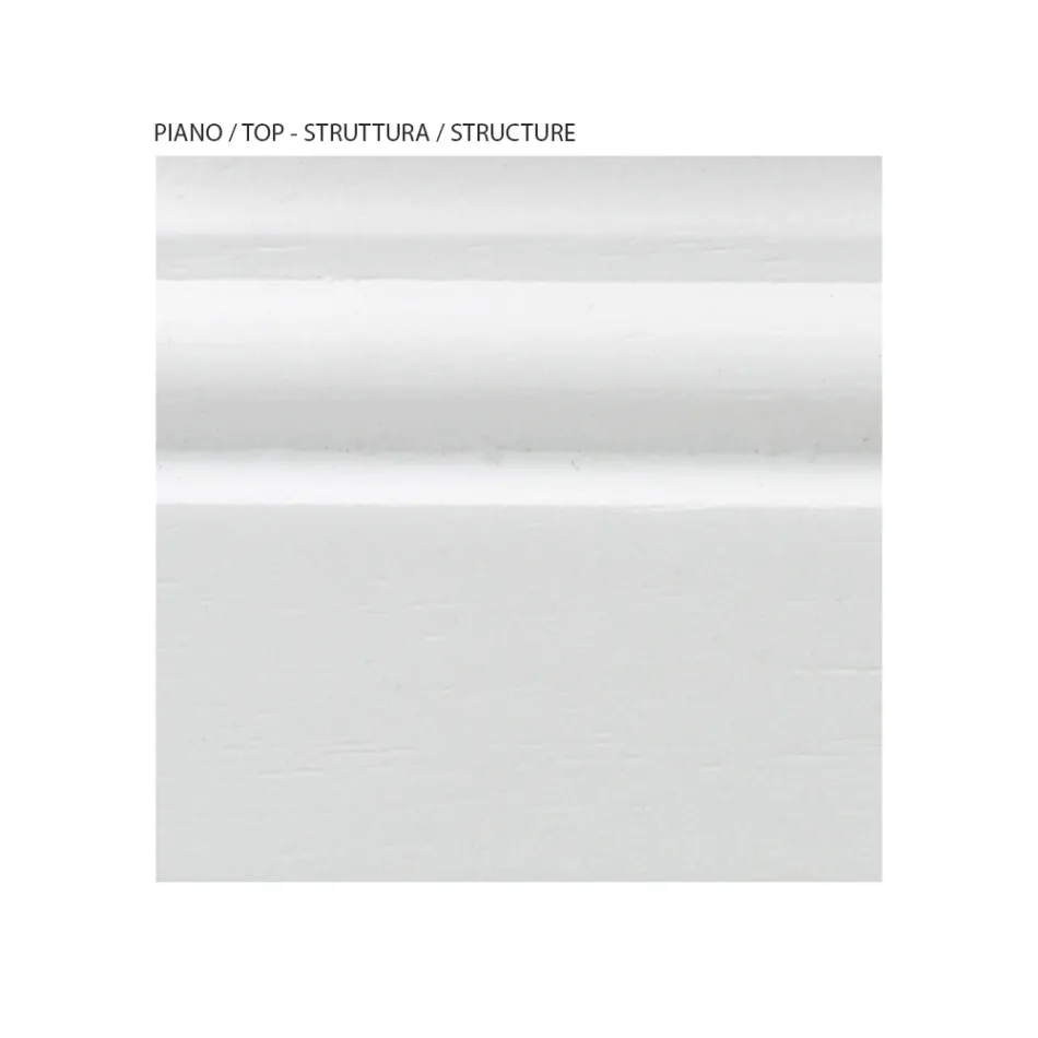 Nachttisch mit Struktur aus furnierten Holzpartikeln, hergestellt in Italien – Thor Viadurini