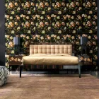 Nachttisch aus Nussbaum- und Ebenholz Grilli Zarafa made in Italy Viadurini