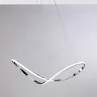 Ein leuchtendes Accessoire aus Glas und Metall, hergestellt in Italien mit elegantem Geschmack – Apollo Viadurini