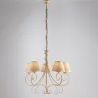 Draco, ein leuchtendes Accessoire aus Glas und Metall, hergestellt in Italien mit elegantem Geschmack. Viadurini