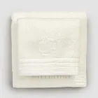 Komplettes Set aus Gesichtshandtuch und Gästehandtuch aus Frottee-Leinen-Mischung – Kelim Viadurini