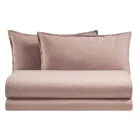 Kompletter Doppelbett-Bettbezug aus reiner, stückgefärbter Baumwolle - Delicacy Viadurini