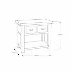 Composition 3 Badezimmermöbel aus Teakholz mit Waschbecken aus Harz - Essence Viadurini