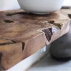 Composition 3 Hängende Badezimmermöbel mit Waschbecken aus weißem Harz - Dazzle Viadurini