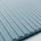 Badezimmerkomposition in Tiffany-Blau und Eiche mit Spiegel, hergestellt in Italien – Ermes Viadurini