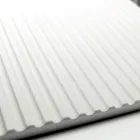 Weiße Badezimmerkomposition mit Spiegel und Regal, hergestellt in Italien – Ares Viadurini