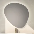 Badezimmer-Kombination mit 2 Schubladen, 2 offenen Fächern und Waschbecken - Elios Viadurini