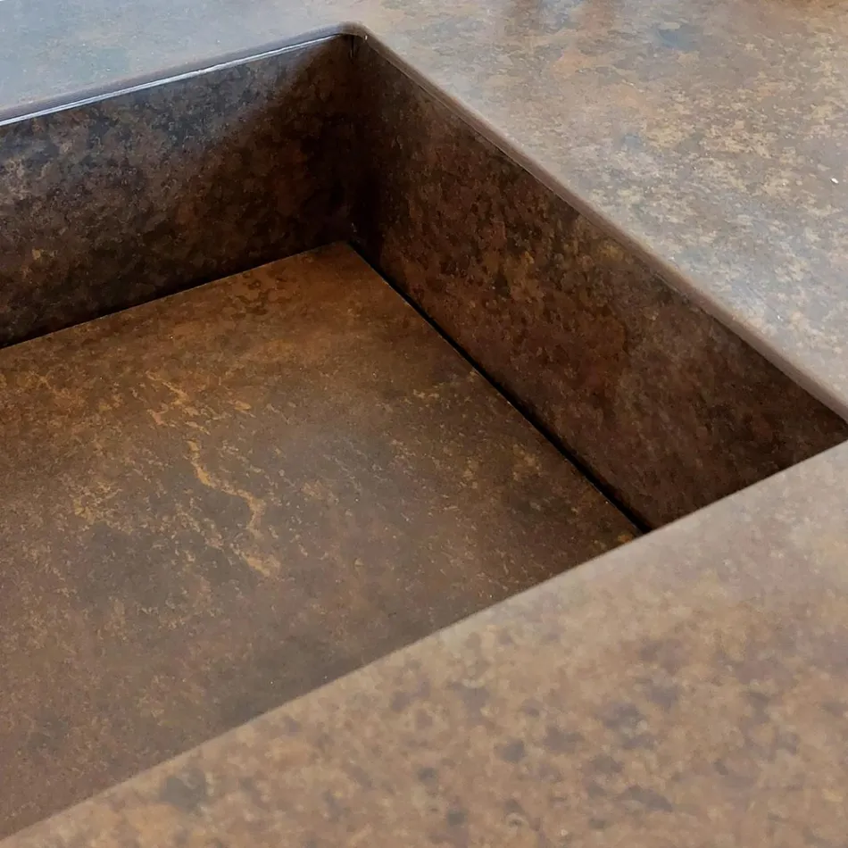 Badezimmer-Kombination mit 2 Schubladen und 2 offenen Fächern, Spiegel und Waschbecken – Magnolia Viadurini