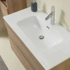 Abgehängte Komposition in Melamin Hell Olmo - Becky Viadurini