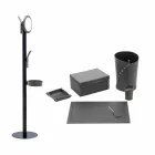 Modernes Design Büro Komposition aus Leder Made in Italy - Andrea Viadurini