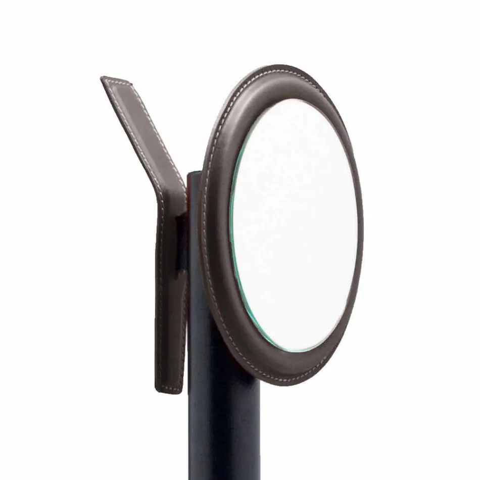 Modernes Design Büro Komposition aus Leder Made in Italy - Andrea Viadurini