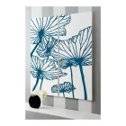 Komposition aus 2 Tafeln mit Blumen, hergestellt in Italien – Sheryl Viadurini