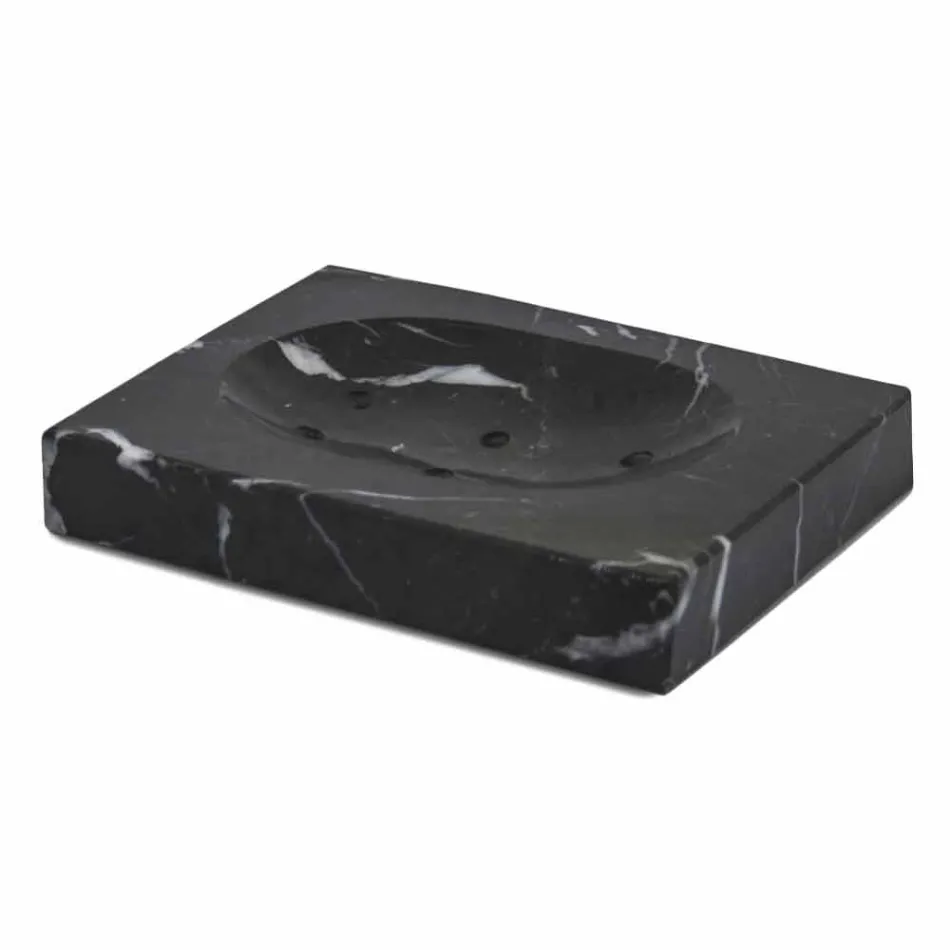 Zusammensetzung der Marmor Badzubehör Made in Italy, 4 Stück - Deano Viadurini