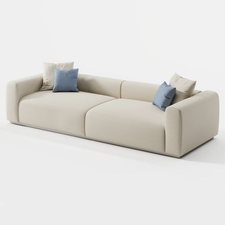 Zusammensetzung des Gartensofas aus Marinesperrholz Made in Italy - Bahias Viadurini