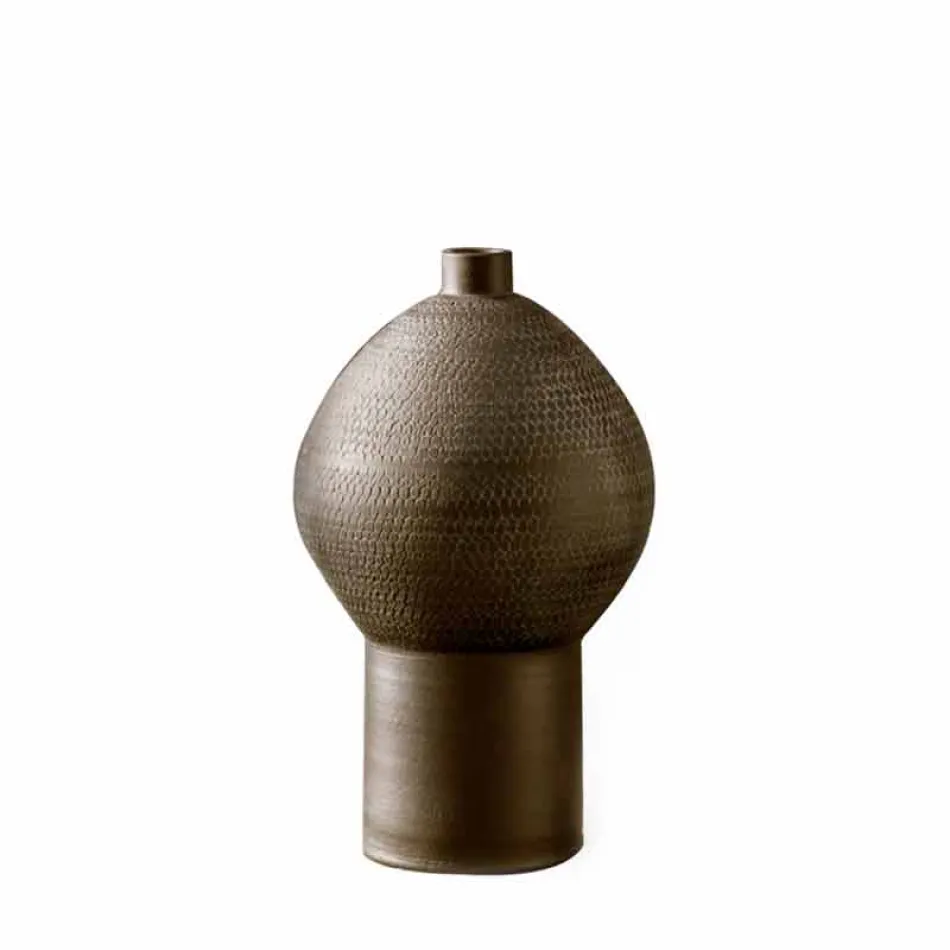 Zusammensetzung von dekorativen Keramikvasen, modernes Design - Positano Viadurini