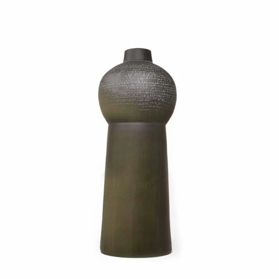 Zusammensetzung von dekorativen Keramikvasen, modernes Design - Positano Viadurini