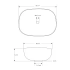 Floor Badezimmermöbel-Komposition mit blauer Design-Schublade - Georges Viadurini