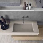 Moderne und hängende Badezimmermöbel Zusammensetzung, Made in Italy Design - Callisi1 Viadurini