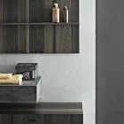 Komposition für hängendes Badezimmer und modernes Design Made in Italy - Farart9 Viadurini