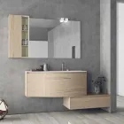 Hängende und moderne Komposition für das Badezimmer, Made in Italy Design - Callisi4 Viadurini