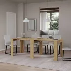 Ausziehbare Konsole auf 181 cm in Melamin Essence Made in Italy – Castello Viadurini