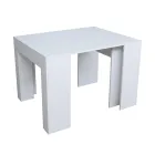 Ausziehbare Konsole auf 307 cm aus Holzmikropartikeln Made in Italy – Corona Viadurini