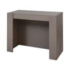 Ausziehbare Konsole bis zu 294 cm aus Melamin Made in Italy - Pineta Viadurini