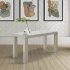 Ausziehbare Konsole aus Eschenholz mit Verlängerungen Made in Italy - Gandalf Viadurini