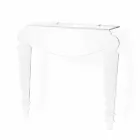 Designkonsole aus transparentem Plexiglas hergestellt in Italien, Africo Viadurini