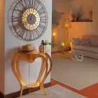 Farbige Eisenkonsole des modernen Designs Made in Italy - Barbata Viadurini