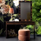 Moderner Konsolentisch aus Ebenholz Grilli Zarafa made in Italy Viadurini