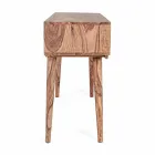 Sheesham Holzkonsole mit zwei Schubladen Luxus Design Homemotion - Fregene Viadurini