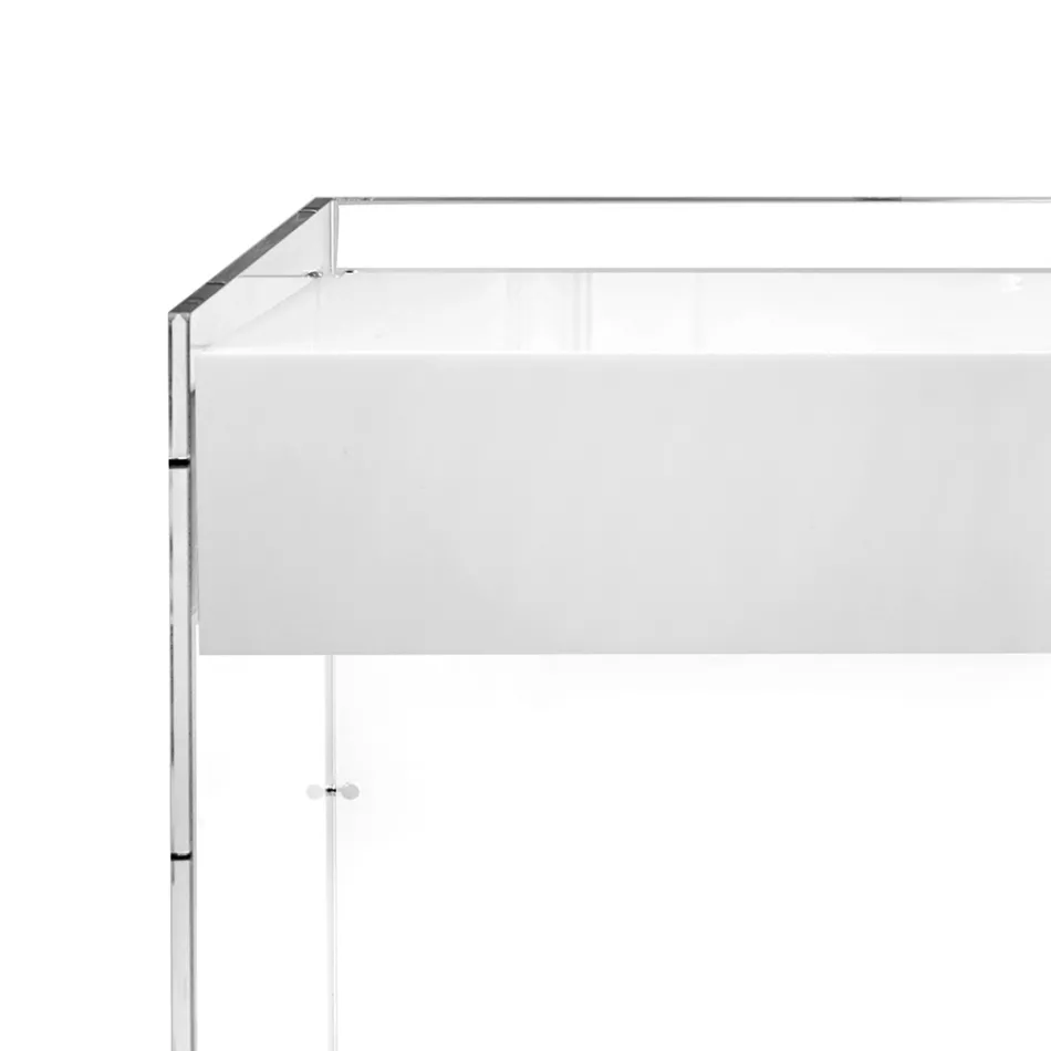 Konsolentisch in drei Ausführungen aus Plexiglas, hergestellt in Italien - Fedra Viadurini