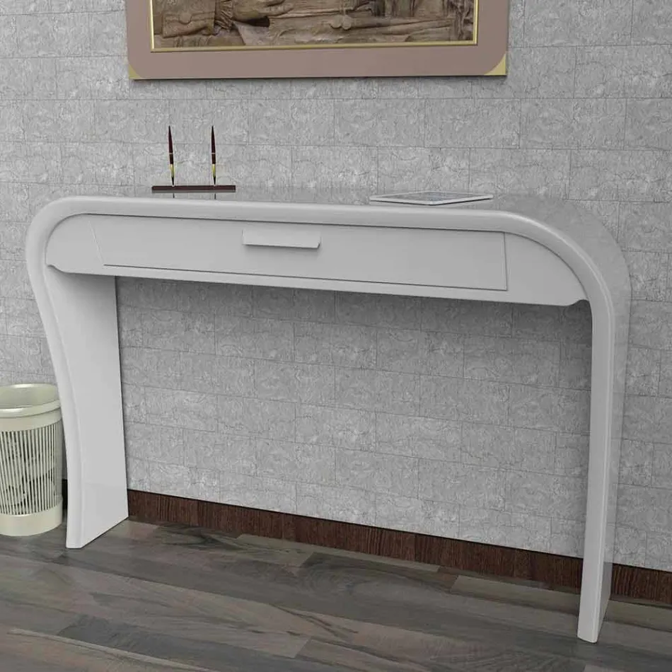 Moderne Konsole mit Schublade, hergestellt in Italien, Gambara Viadurini