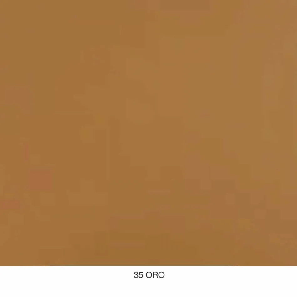 Moderne Minimal Design Konsole aus farbigem Metall Made in Italy - Benjamin Viadurini