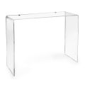 Moderner Konsolentisch aus transparentem oder mehrfarbigem Plexiglas, hergestellt in Italien – Emy