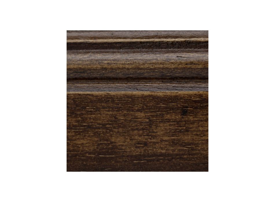 Geformte Konsole mit 1 Schublade aus Bassano-Holz, hergestellt in Italien – Turan Viadurini